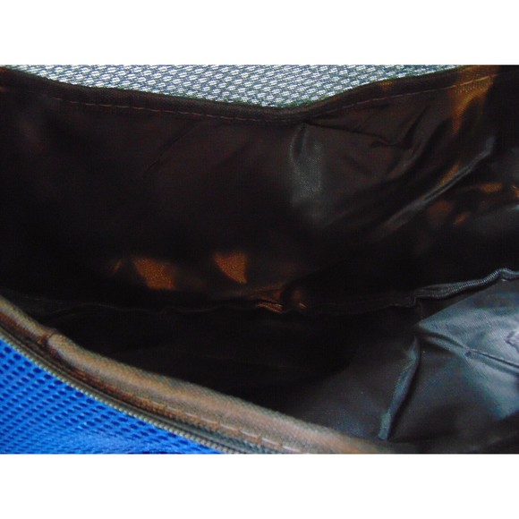 Dog Mesh Sling Carry Pack Backpack Carrier Travel Tote Shoulder Bag SMALL Dk Blu - Picture 6 of 6